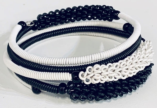 Telephone Wire Spiral Bracelets