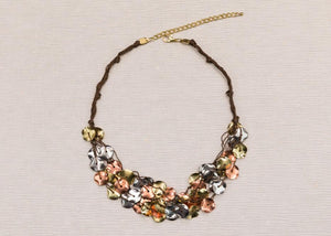Metal Disc Necklace
