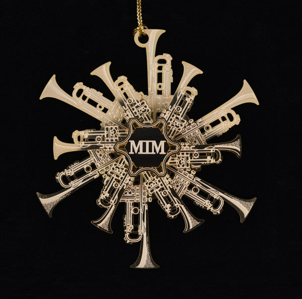 MIM Trumpet Snowflake Ornament