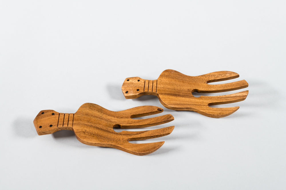 Ukulele Salad Servers