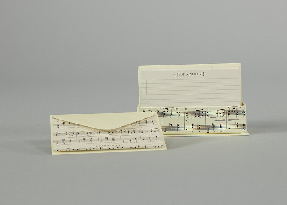 Music Note Card Set