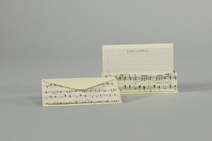 Music Note Card Set