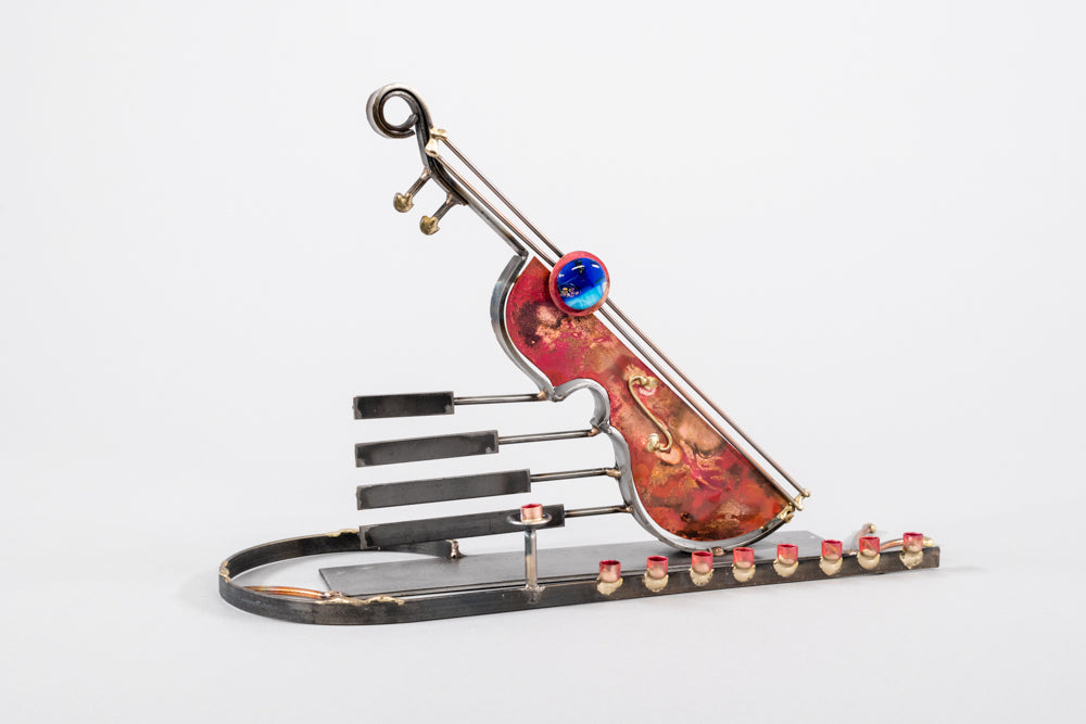 Violin Menorah