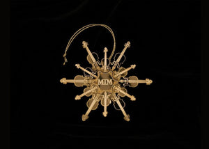MIM Violin Snowflake Ornament