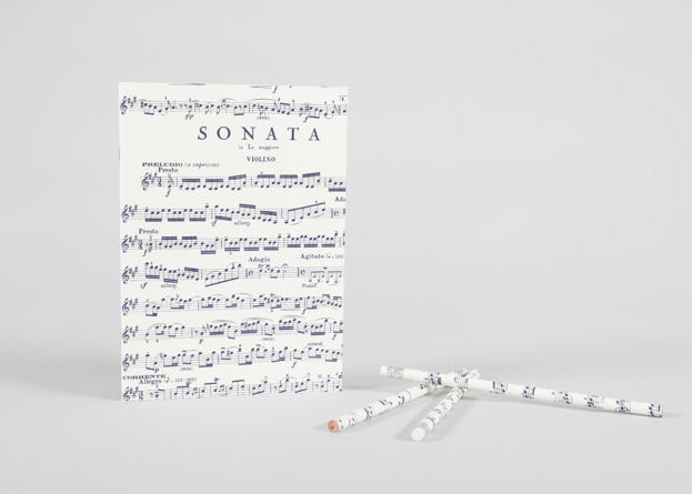Vivaldi Score Journal and Pencils
