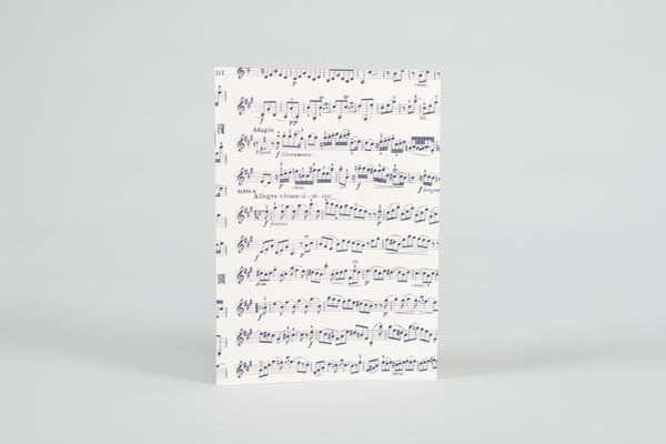 Vivaldi Score Journal and Pencils