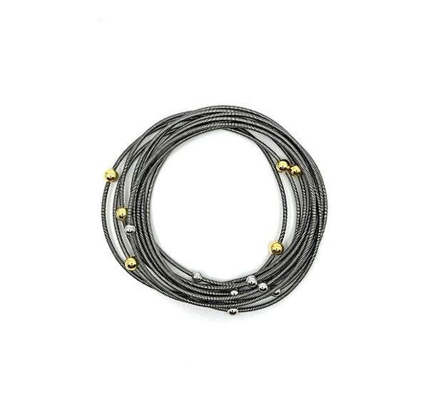 Piano Wire Bracelets