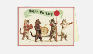 Kitten Parade Birthday Card
