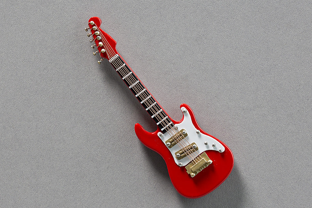Red Electric Guitar Magnet