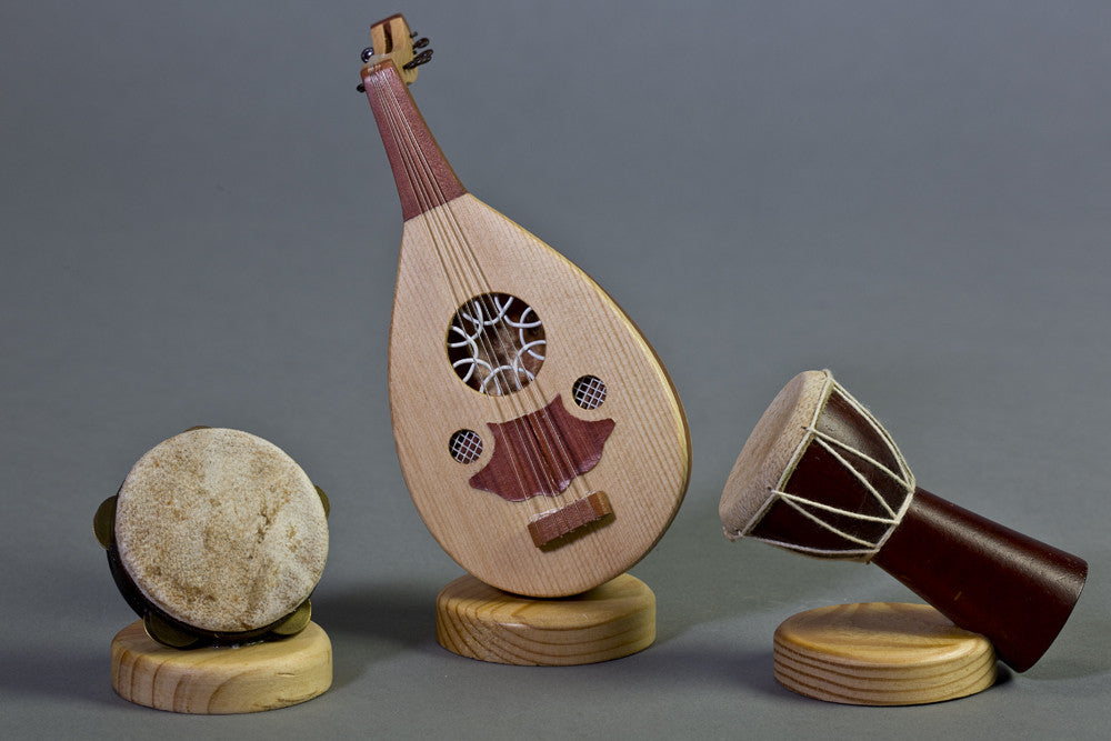 Middle Eastern Egyptian Miniature Instruments