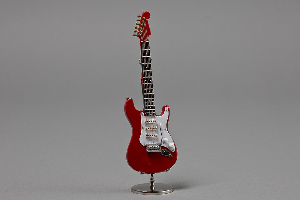 Red Electric Guitar Miniature