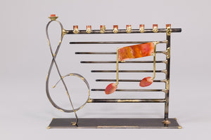 Musically Themed Menorah