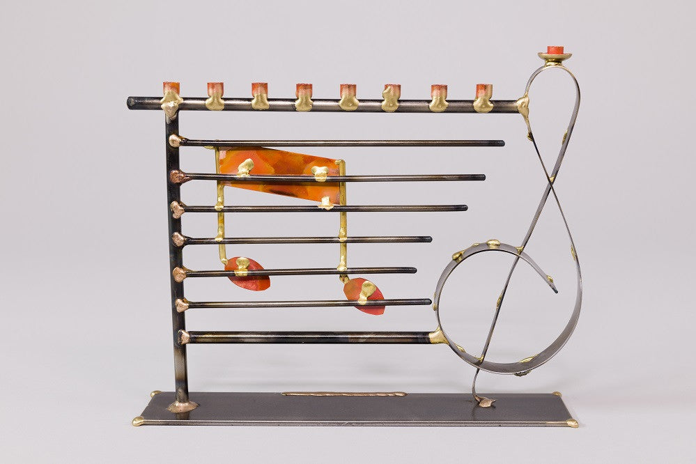Musically Themed Menorah