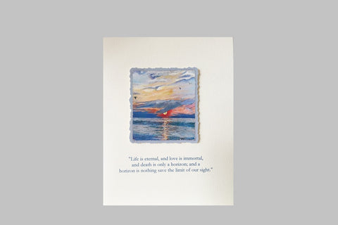 Ocean Sympathy Card