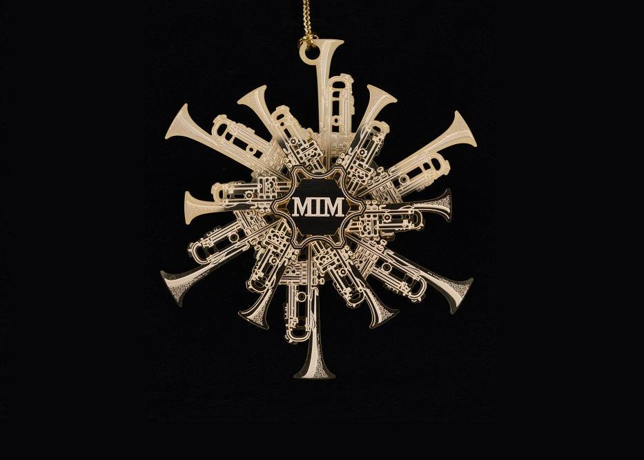 MIM Trumpet Snowflake Ornament