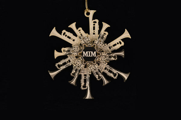 MIM Trumpet Snowflake Ornament