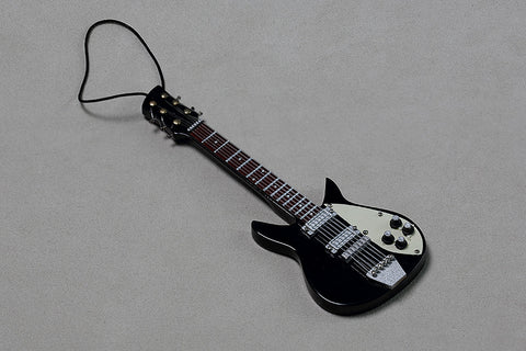 Black Electric Guitar Ornament