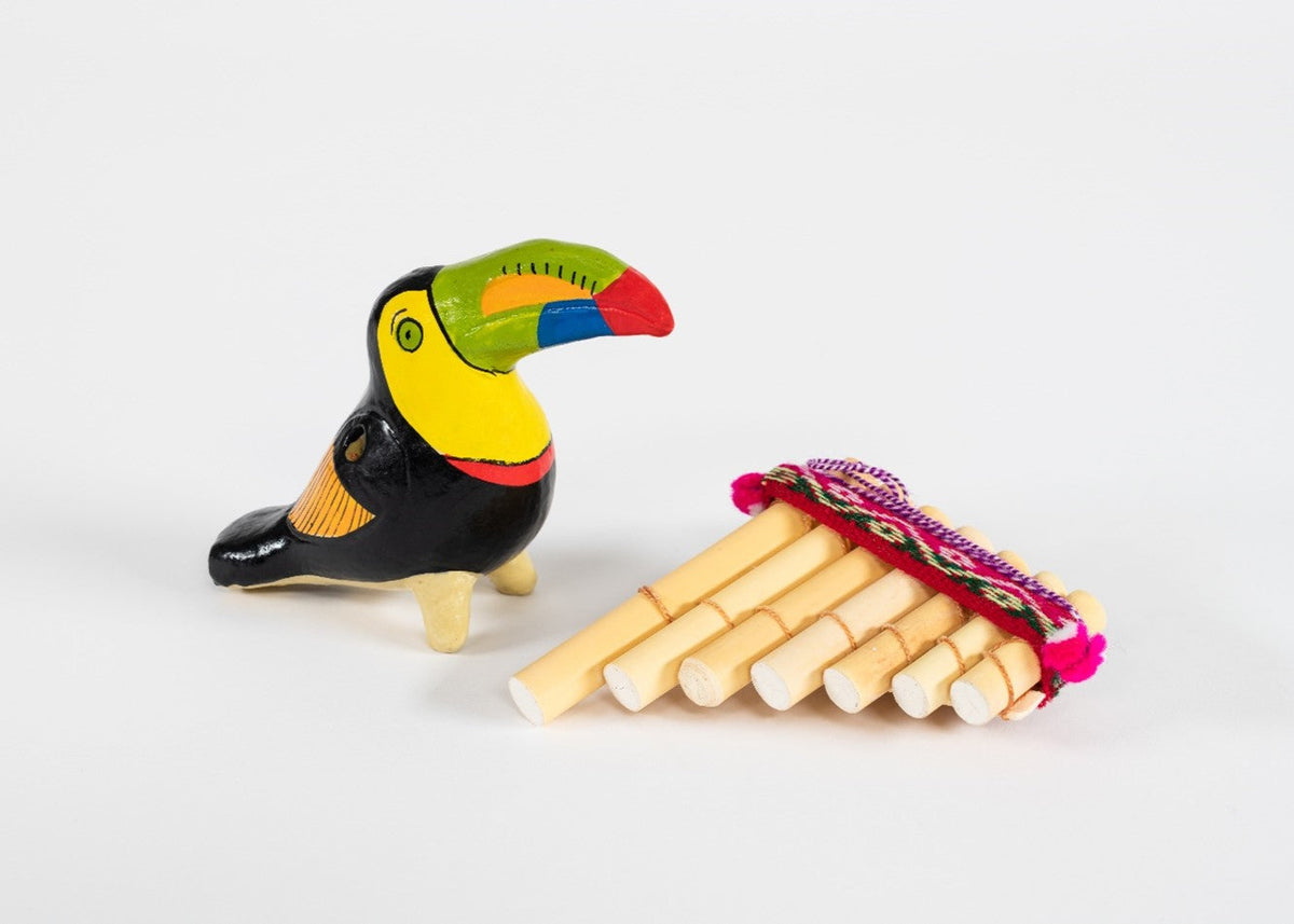 Pan Flute and Toucan Whistle