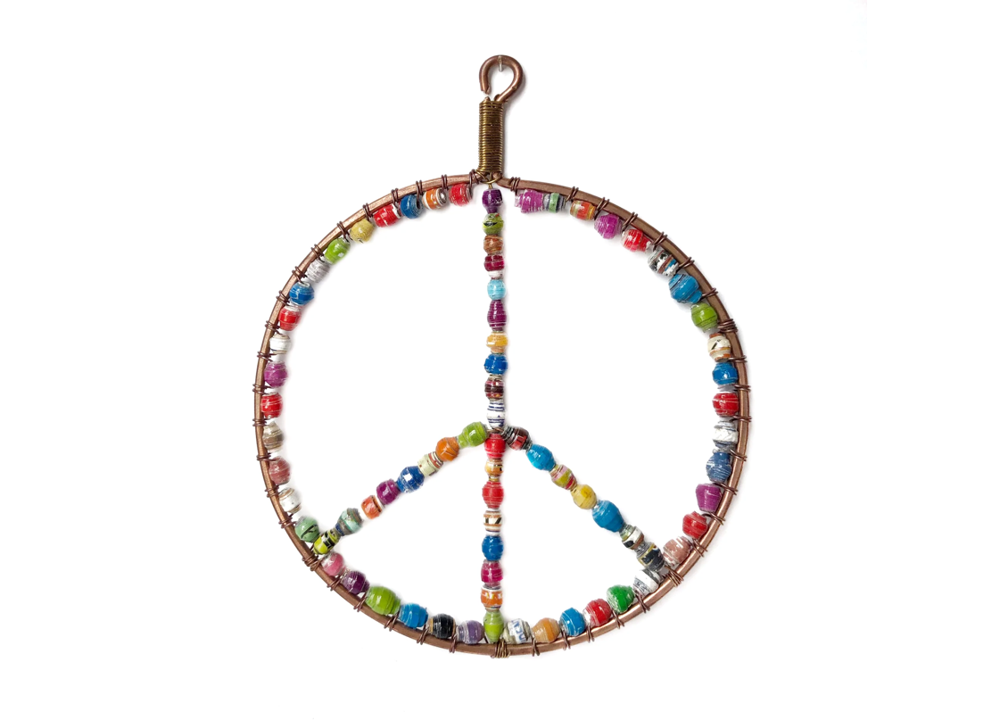 Peace Sign Ornament
