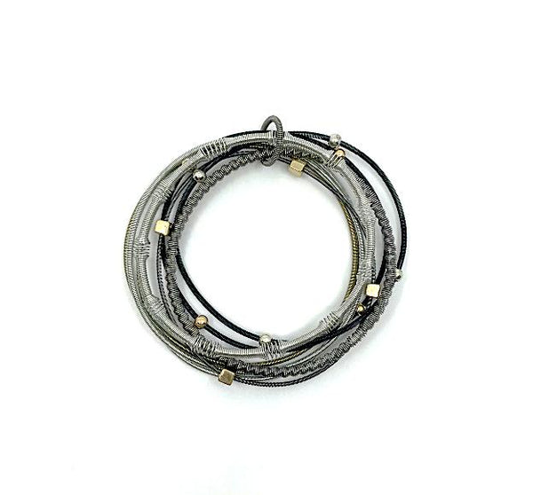 Piano Wire Bracelets