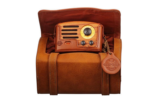 Muzen OTR Rosewood Bluetooth Speaker and Radio